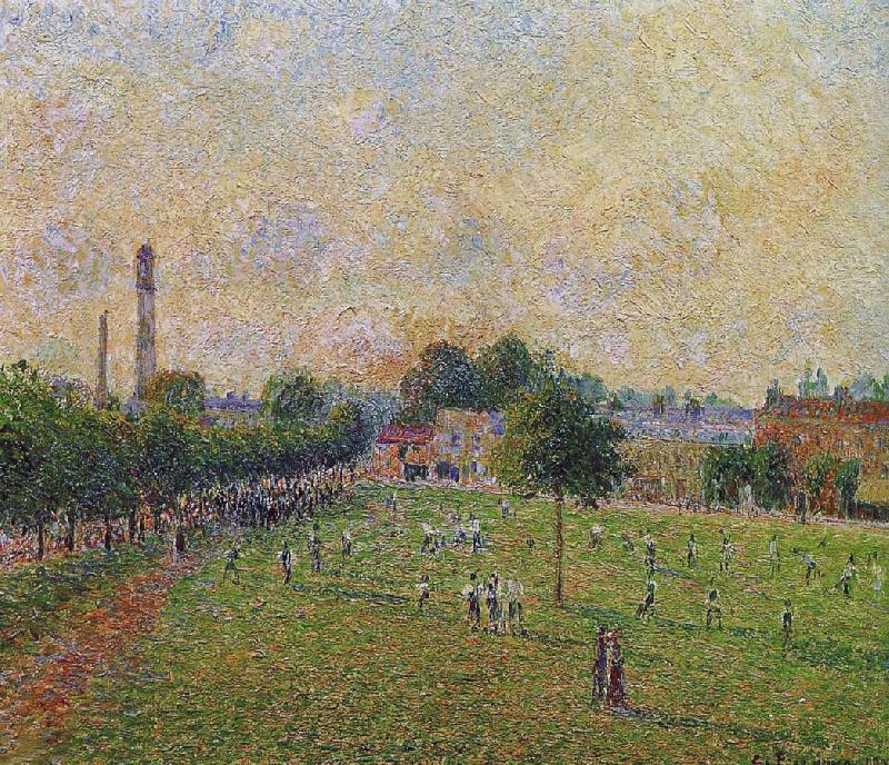 Camille Pissarro Grassland oil painting image